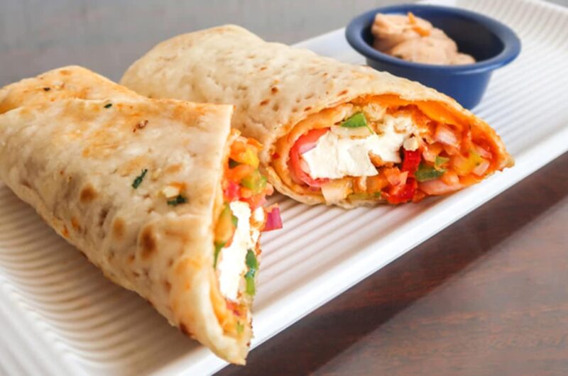 Paneer Roll, an easy recipe of a fancy dish